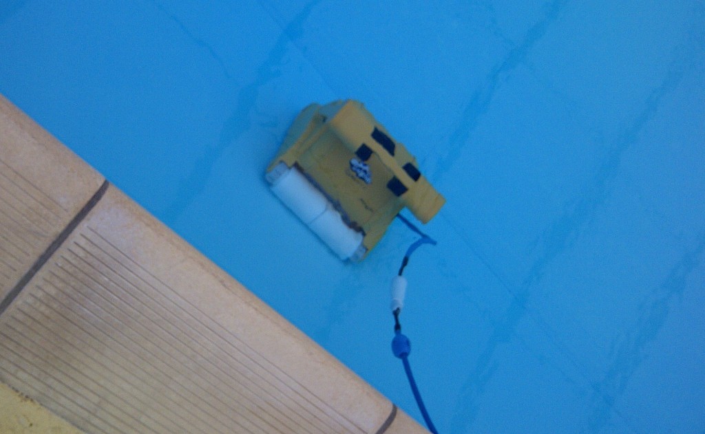 The Wendover Swimming Pool Cleaning Robot In Action