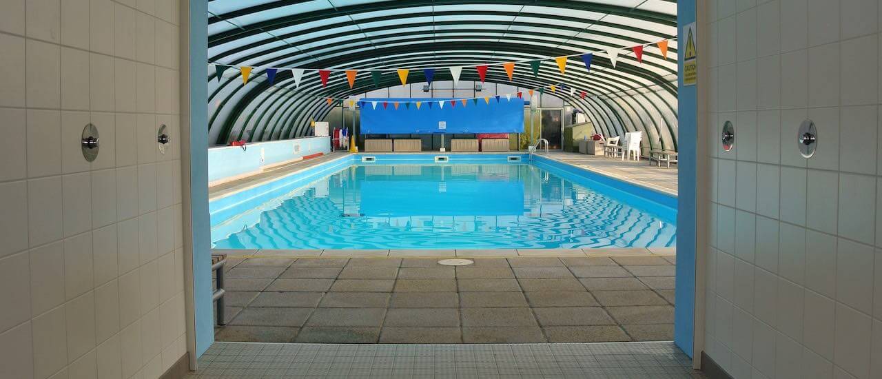 Through the Showers to the Pool